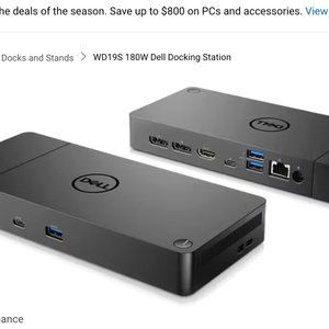 Dell Docking Station WD19S 180W